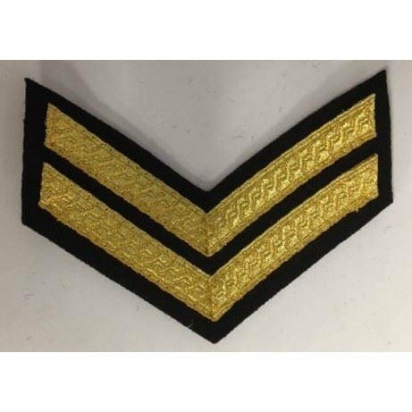 Mess Dress - Chevrons - Gold on Black - Cpl – Military.Direct