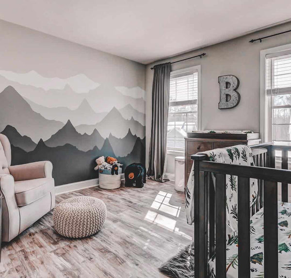 mountain nursery decor