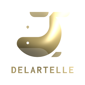 golden whale delartelle logo 