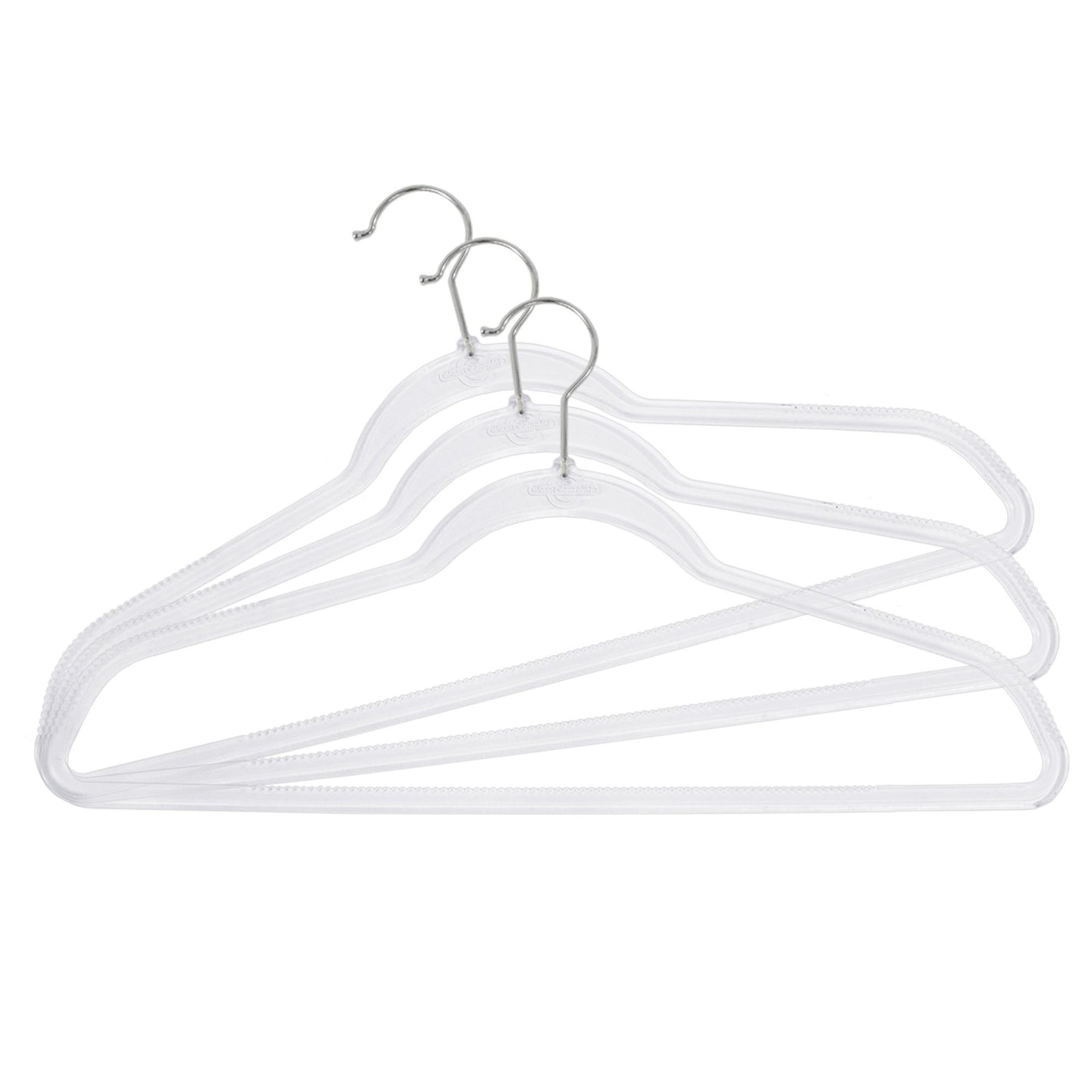 Kids Sized Completely Clear Hangers  Baby Sized Space Saving Hangers –