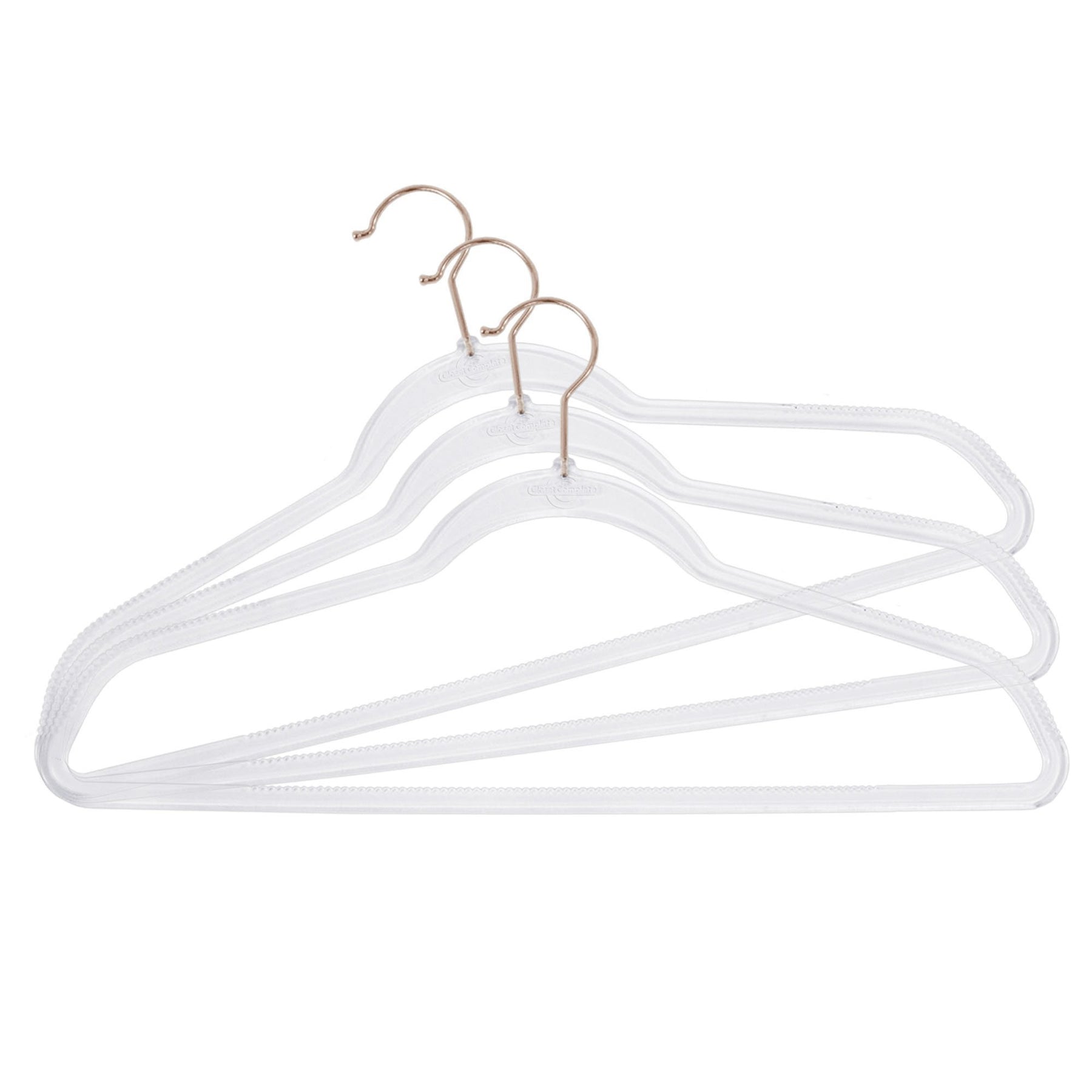 NEW EXCLUSIVE INNOVATION by Closet Complete: COMPLETELY CLEAR, Space  Saving, INVISIBLE HANGERS, Ultra-Thin ACRYLIC HANGERS