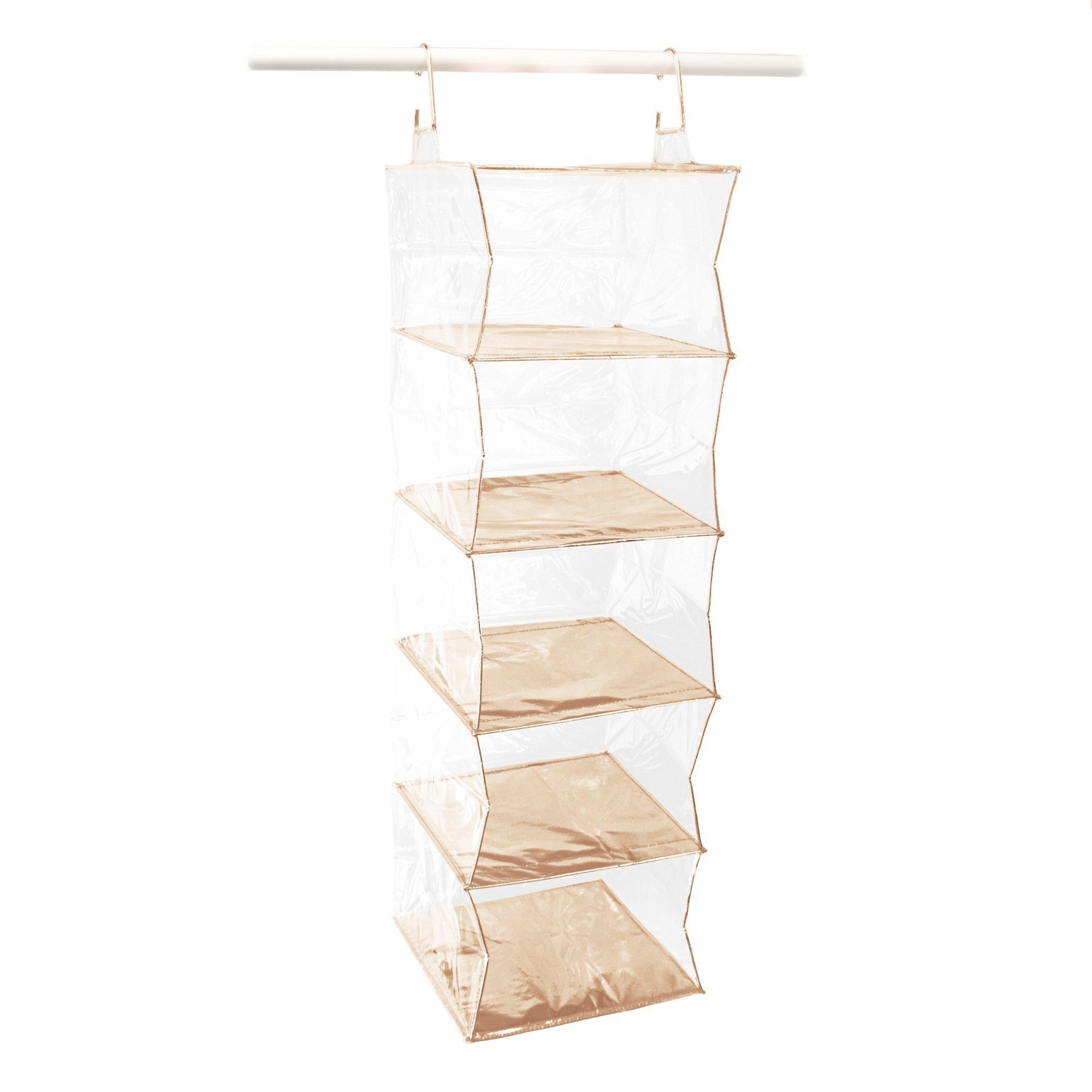 Clear Closet Storage Bin, 12.5x8.5