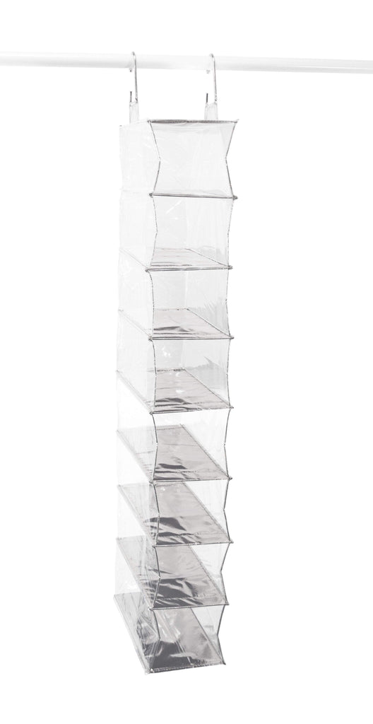 3pc Completely Clear Invisible Storage Bins / Tapered Totes –