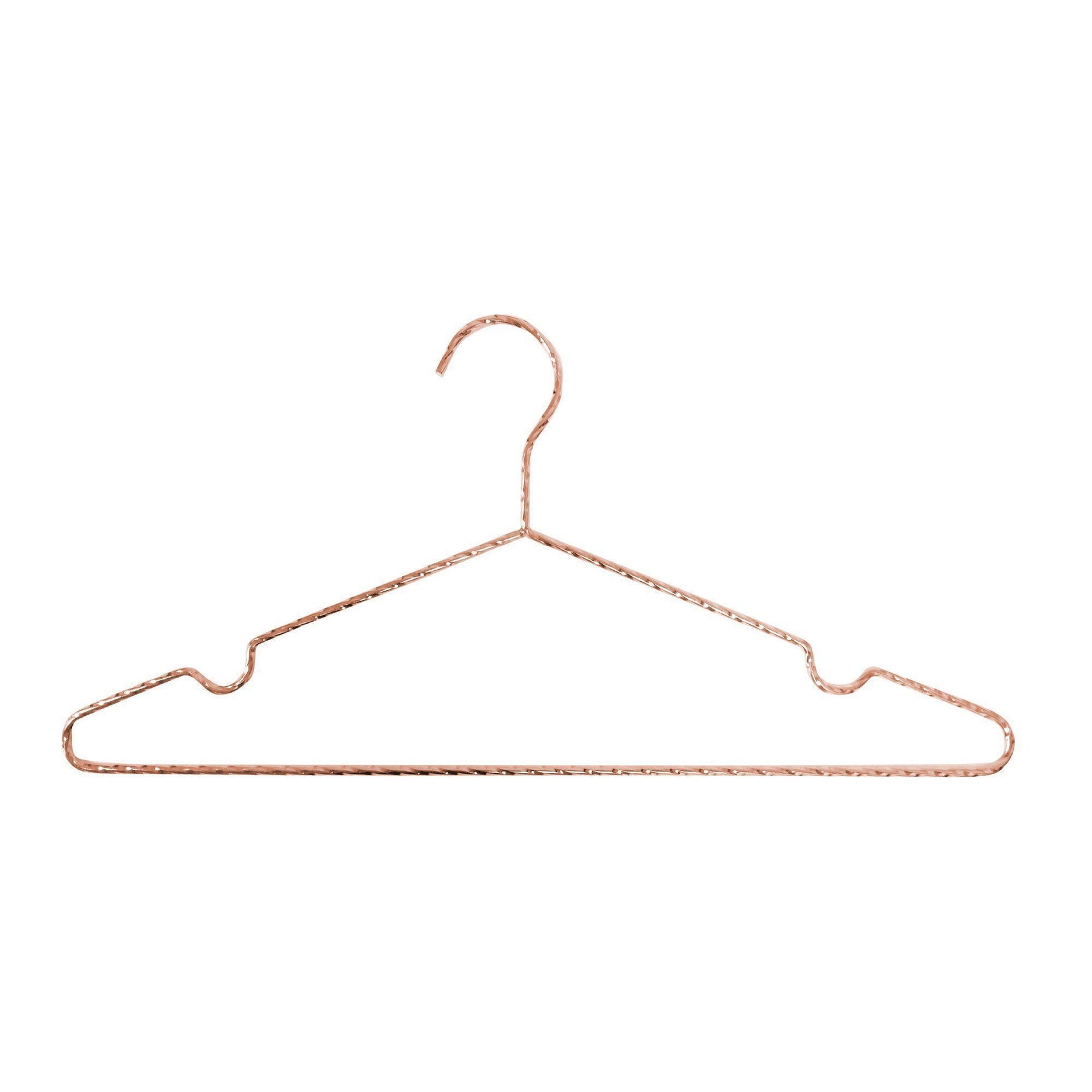 45CM Seamless Flocking New Golden Hook Flocking Hanger Dry and Wet Wardrobe  Storage Adult Magic Hanger