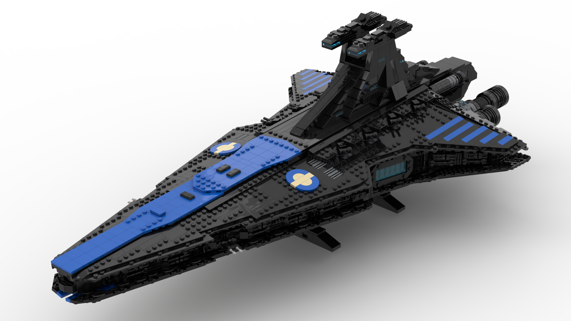 LEGO MOC UCS Venator Republic Attack Cruiser by Aniomylone