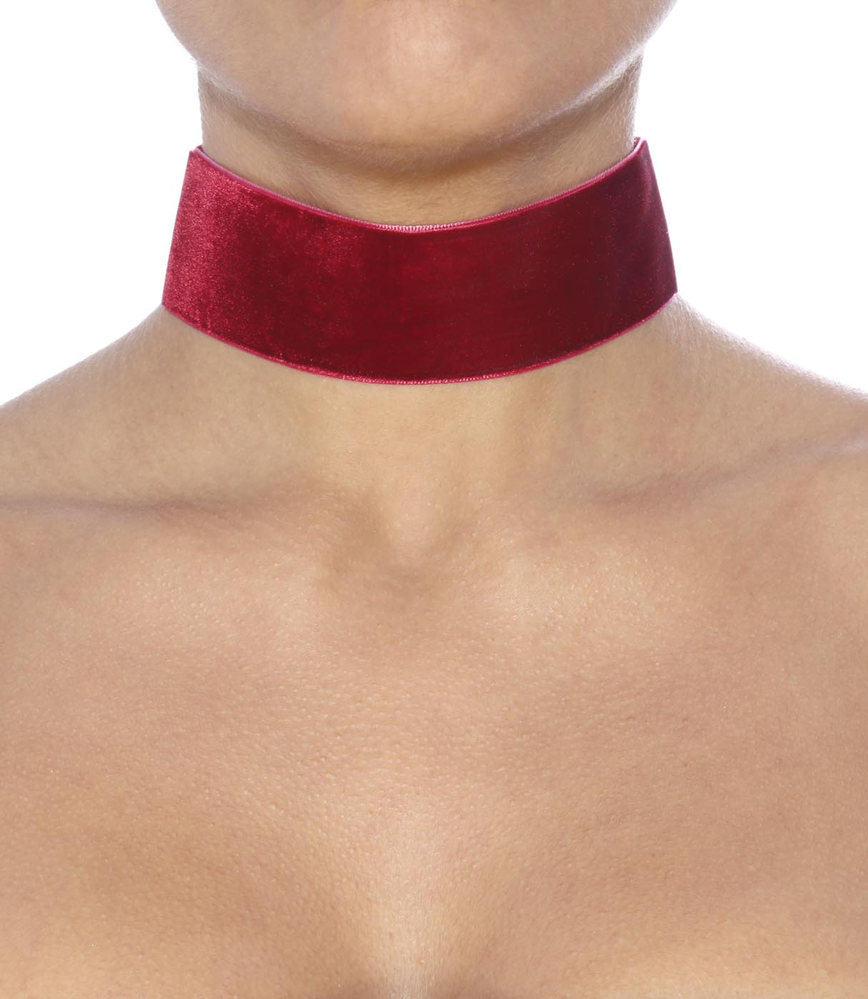 red choker