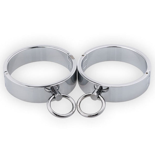 Steel Ankle Cuffs Leg Shackles | BDSM Collar Store