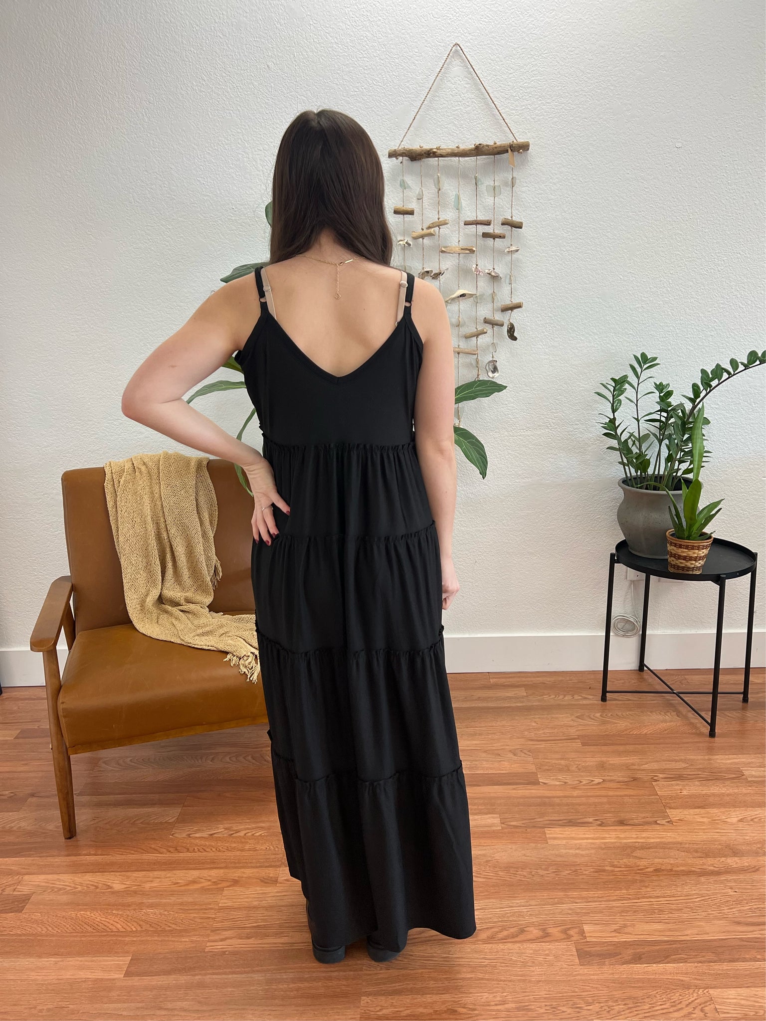 55％以上節約 ロンハーマンVelour Camisole Tiered dressロングドレス