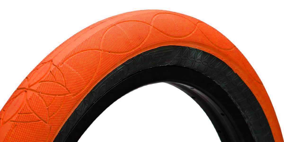 orange bmx tires