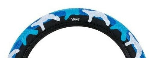 blue camo vans tires