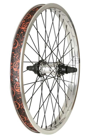 bmx freecoaster wheel set