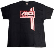 MCS Components Vertical Stripes T-Shirt Black/Small