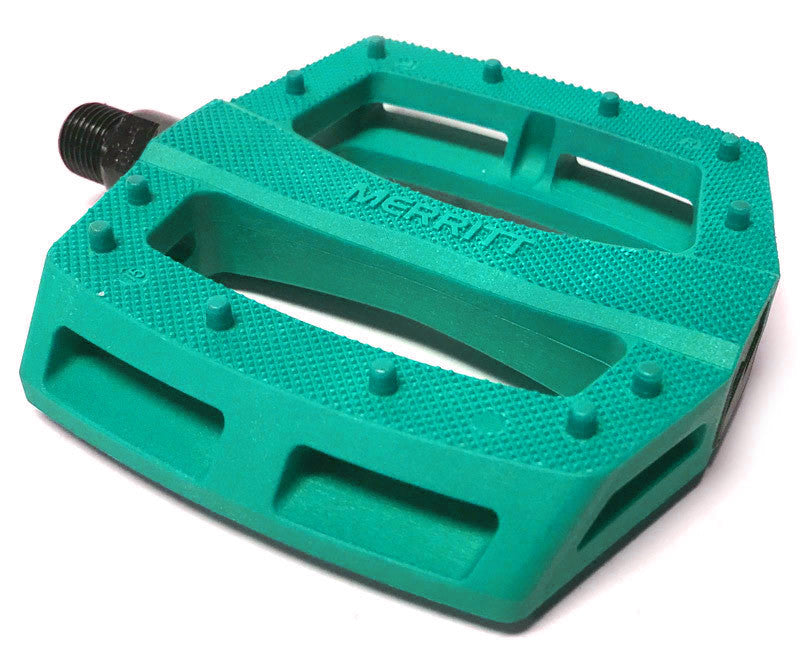 teal bmx pedals