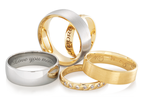 gold wedding rings