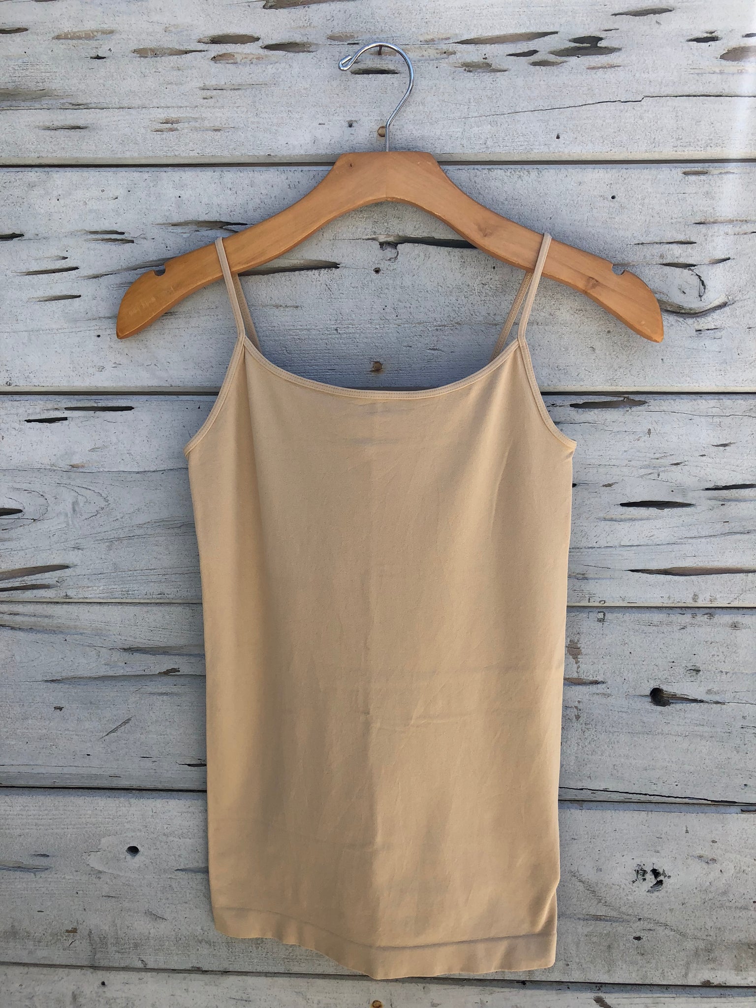 light gray camisole