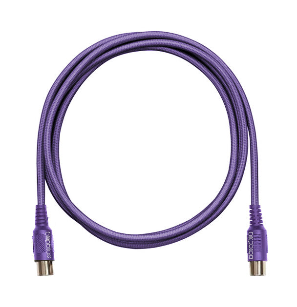 MIDI Cable in Blipblox Purple - Euro - Playtime Engineering Blipblox product image