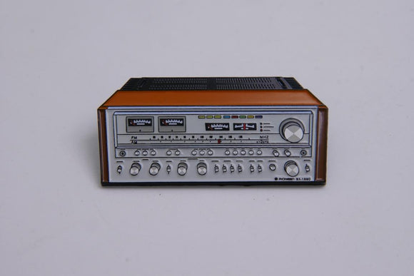 vintage pioneer stereo master red lights