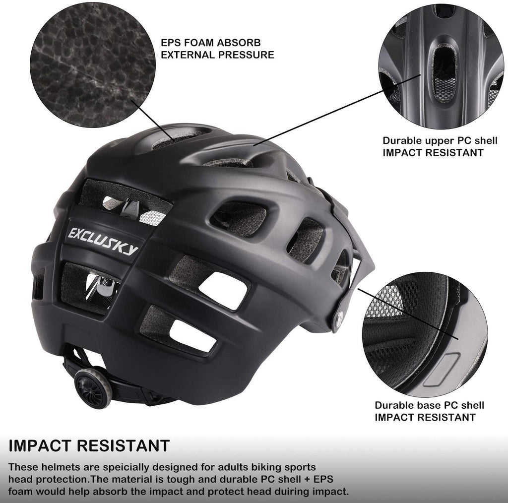 exclusky mountain bike helmet