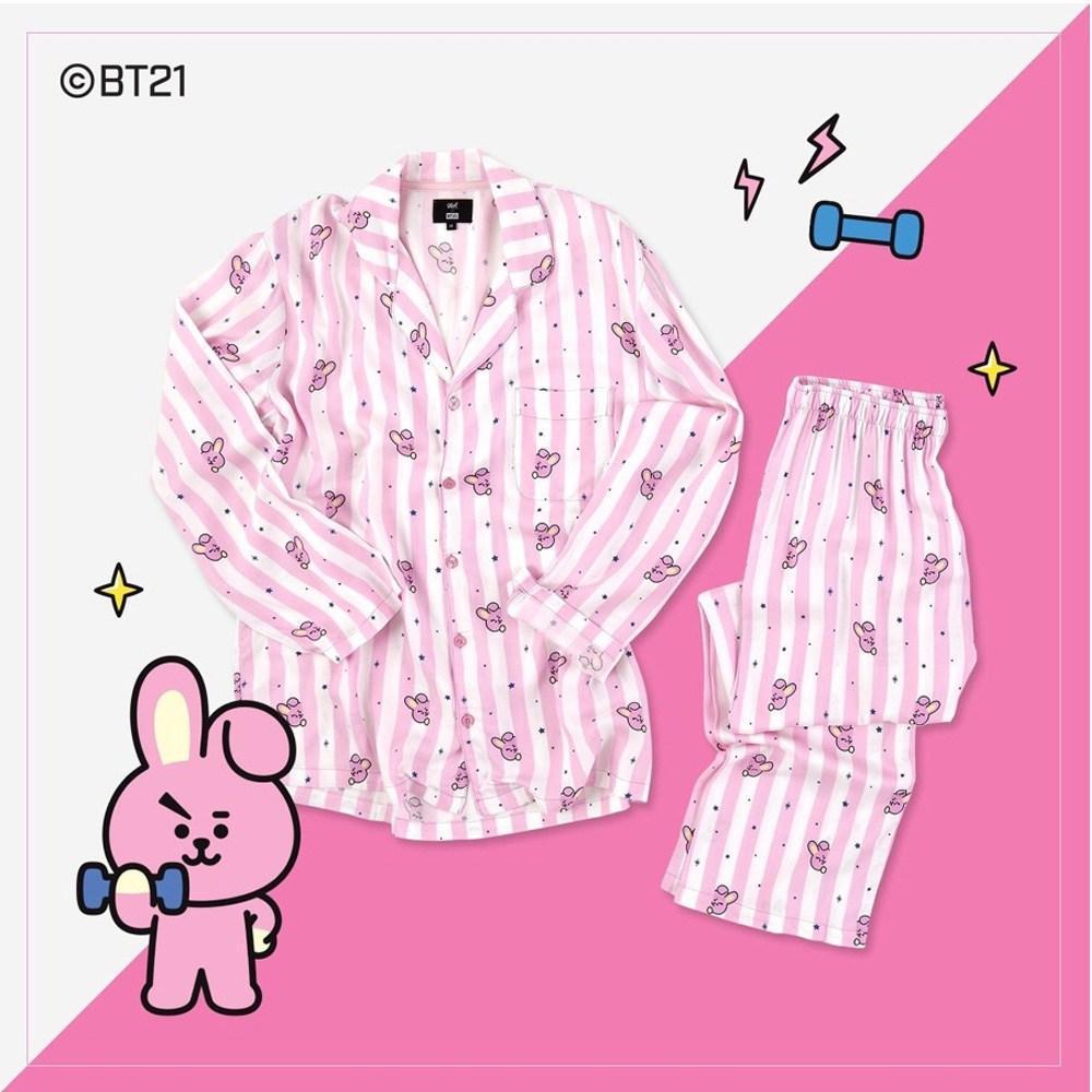 [BTS] BT21 OFFICIAL PAJAMAS SET- Limited Stock - Kpop FTW