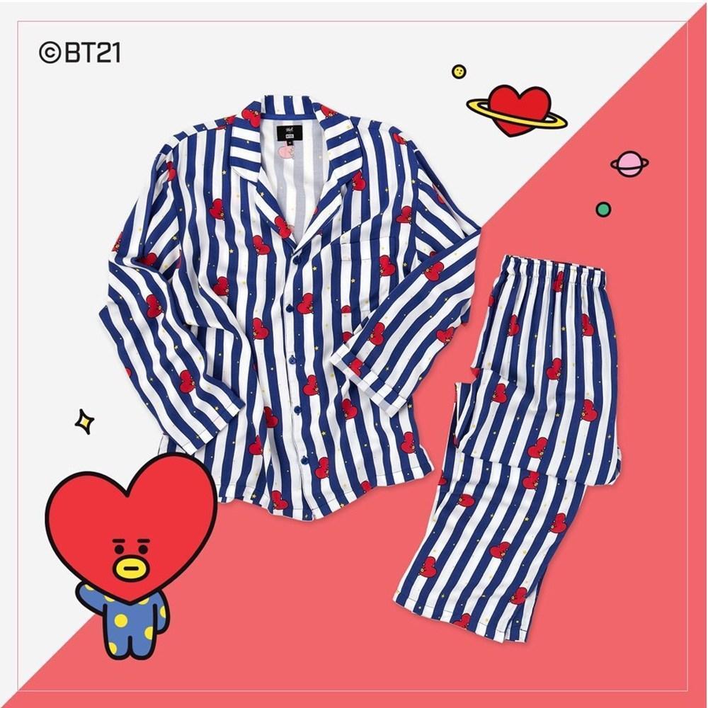 [BTS] BT21 OFFICIAL PAJAMAS SET- Limited Stock - Kpop FTW