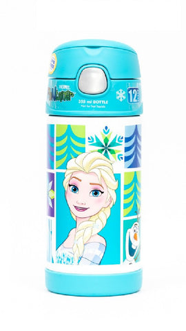 Thermos Funtainer Vacuum Insulated Drink Bottle Disney Frozen 355ml