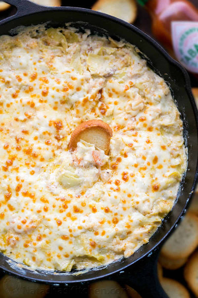 Hot Shrimp Dip | Easy Cast Iron Skillet Recipes