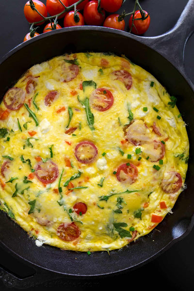 No-Fuss Frittata | Easy Cast Iron Skillet Recipes | Matchbox