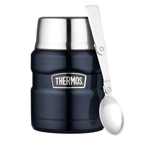 Thermos Stainless King Vacuum Insulated Food Jar 470ml - Blue