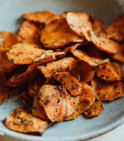 Baked Sweet Potato Chips | Bento Lunch Ideas | Recipes | Matchbox