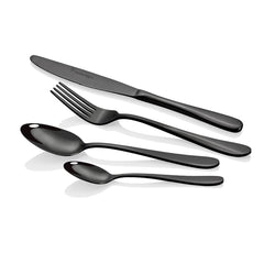 Stanley Rogers Albany 16 Piece Cutlery Set Onyx | Matchbox