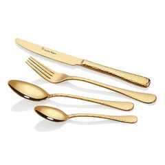 STANLEY ROGERS Bolero 16 Piece Cutlery Set Gold | Matchbox