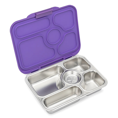 Remy Lavender Presto Stainless Steel Bento Box | Yumbox | Matchbox