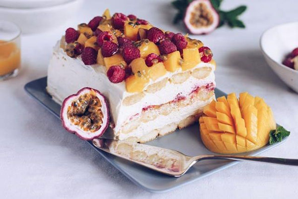 Mango and Raspberry Tiramisu