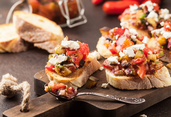 Tomato Salsa Bruschetta | A Full Course Meal for Your Valentine Dinner | Matchbox