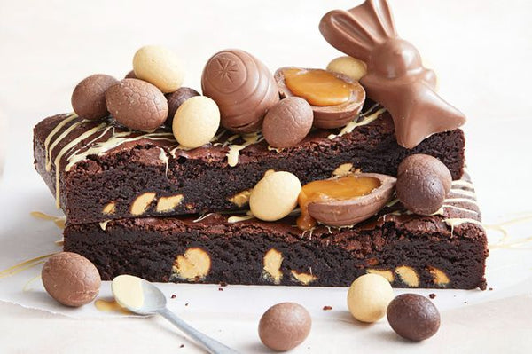 Caramel Easter Brownies | 12 Fun Easter Baking Ideas | Matchbox