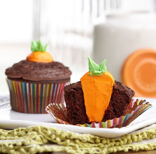 Carrot Garden Cupcakes | 12 Fun Easter Baking Ideas | Matchbox