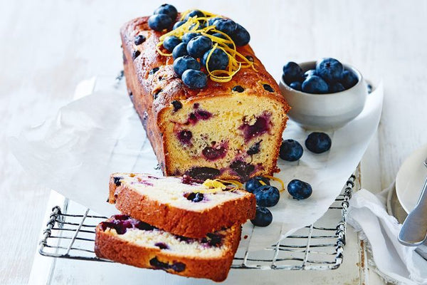 Lemon Curd & Blueberry Loaf Cake | 12 Fun Easter Baking Ideas | Matchbox