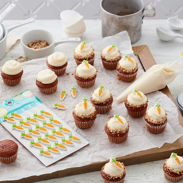 Mini Carrot Cupcakes | Easter Baking Ideas | Matchbox
