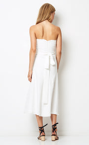 bec and bridge catalina ave midi dress