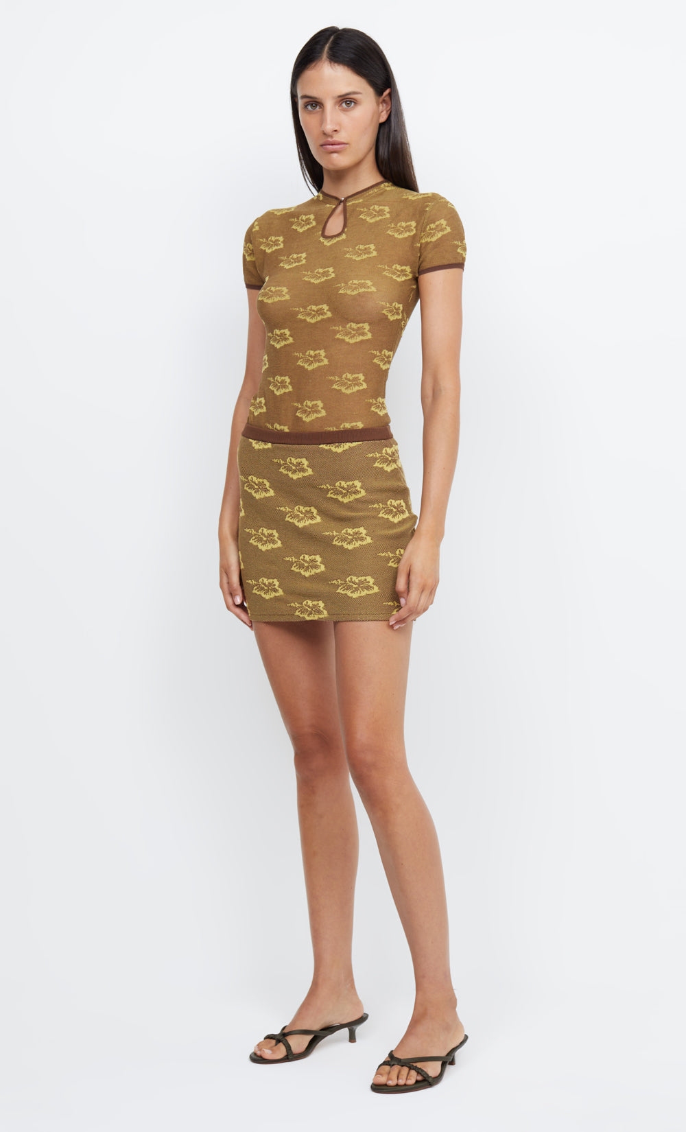 Louis Vuitton Knitted Monogram Jacquard Mini Dress