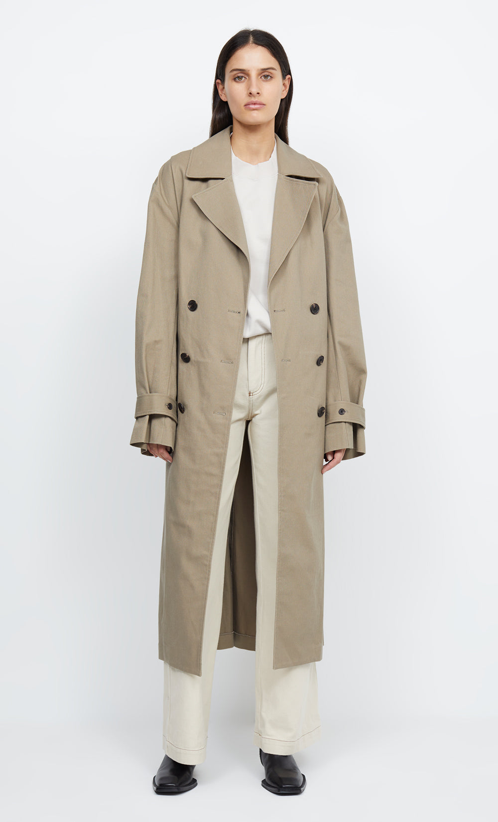 NATICE TRENCH COAT - DUNE – BEC + BRIDGE US