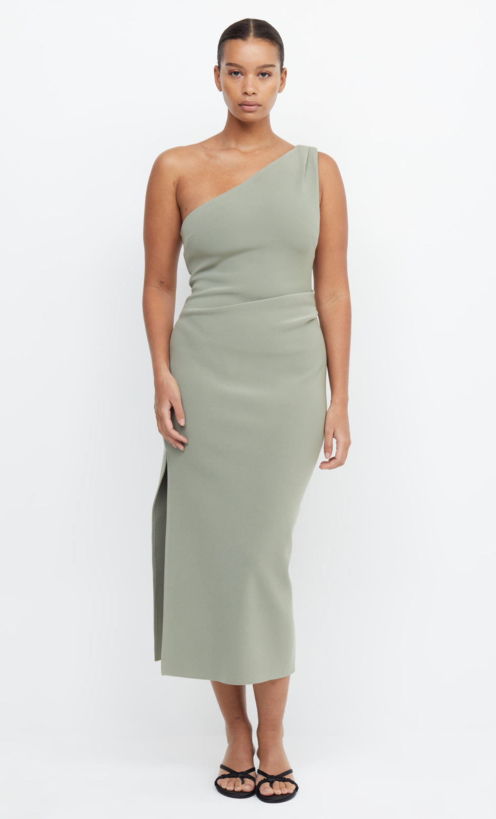 MOON DANCE LONG SLEEVE MAXI DRESS - SAGE – BEC + BRIDGE AU