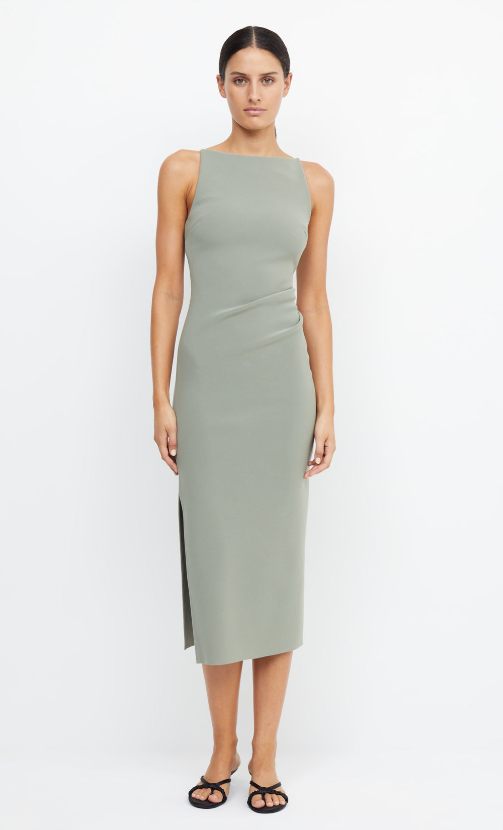 BE MINE TUCK DRESS - SAGE – BEC + BRIDGE US