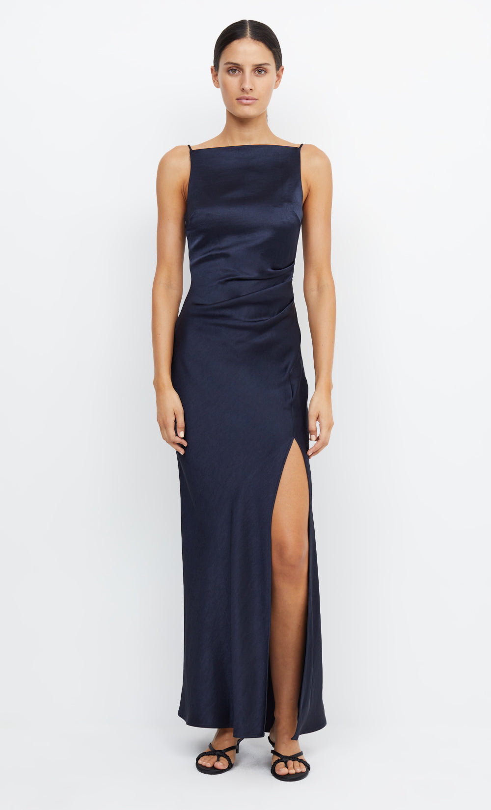 MOON DANCE STRAPLESS DRESS - INK – BEC + BRIDGE US