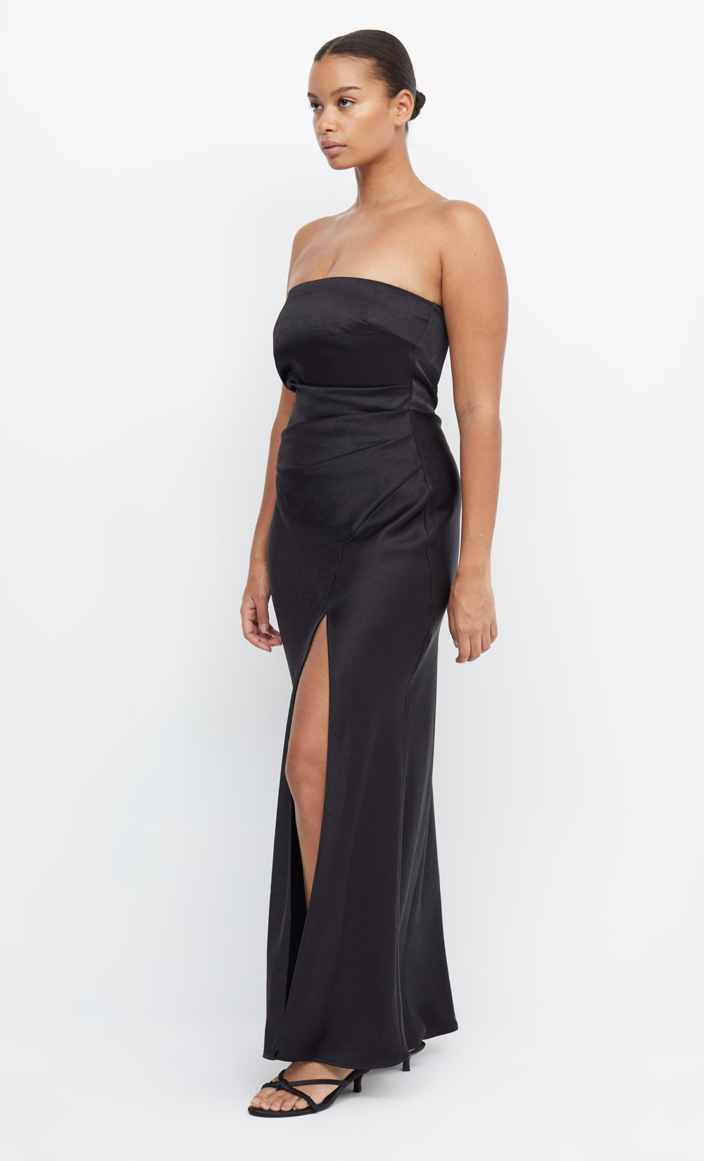 HALLE STRAPLESS DRESS - BLACK – BEC + BRIDGE US