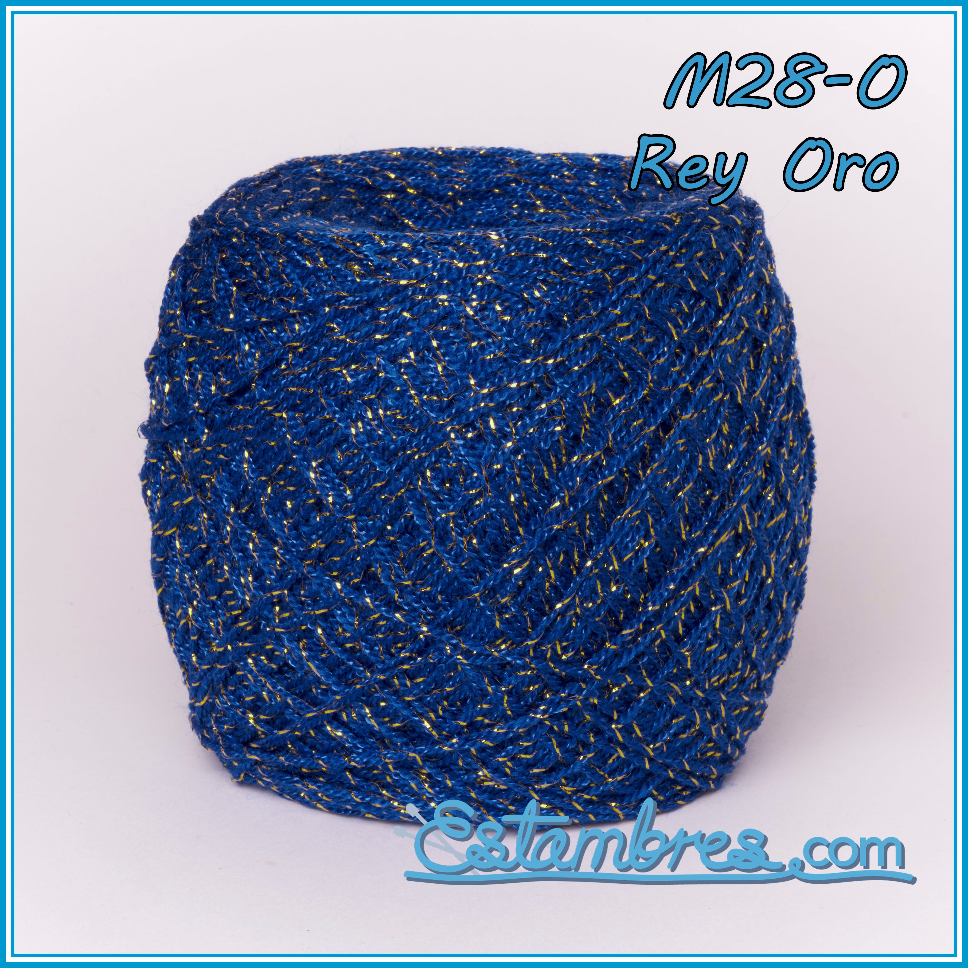  Hilo/Estambre Cristal para Tejer/Bordar Crochet a Mano de Mexico,  (Paquete de 6) Multicolor.