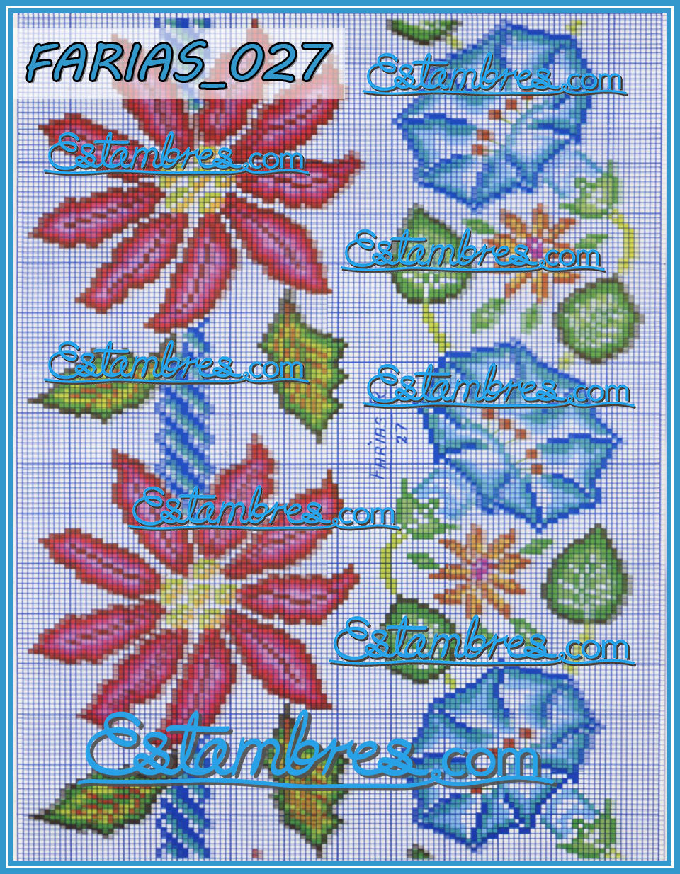 Farias Acordeon Book [29-52] - 2 of 2 - Embroidery Pattern, Crewel Stitch  Embro