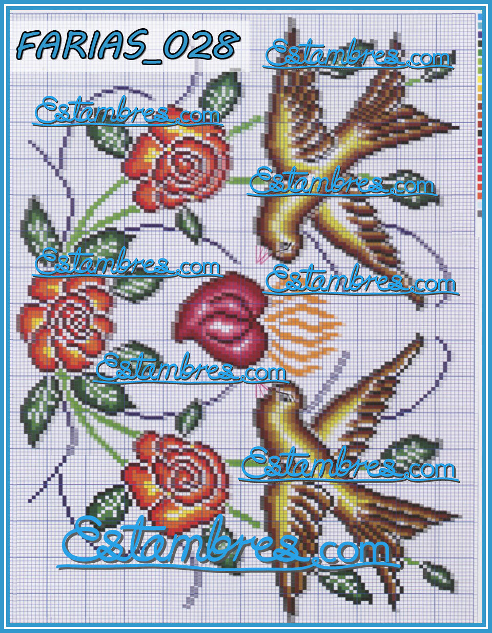 Farias Acordeon Book [29-52] - 2 of 2 - Embroidery Pattern, Crewel Stitch  Embro
