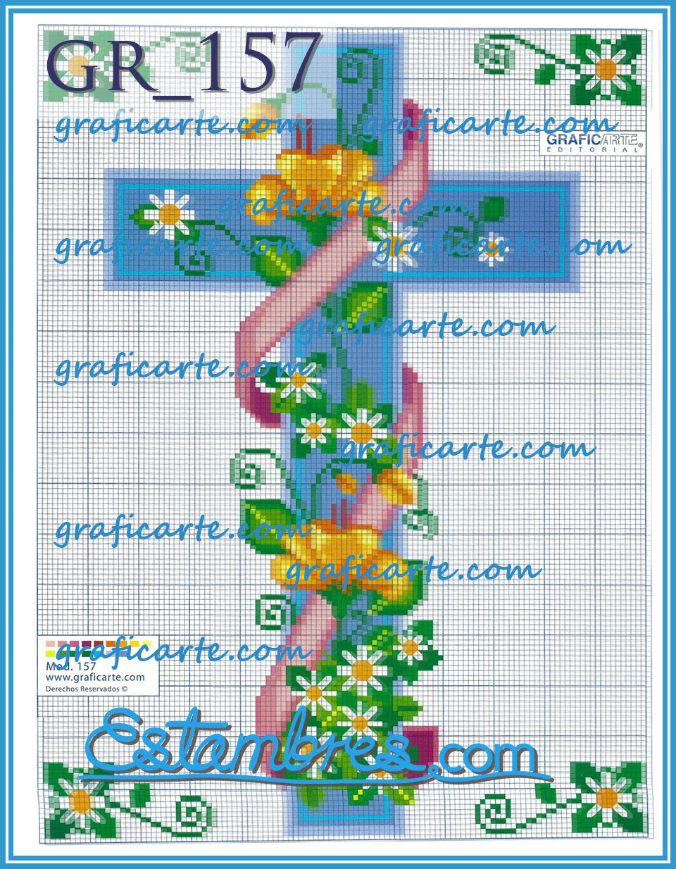 Hoja Punto De Cruz Cross Stitch Pattern Page Graficos Punto De Cruz  Esquemas Punto De Cruz Merceria Jenni -  Israel