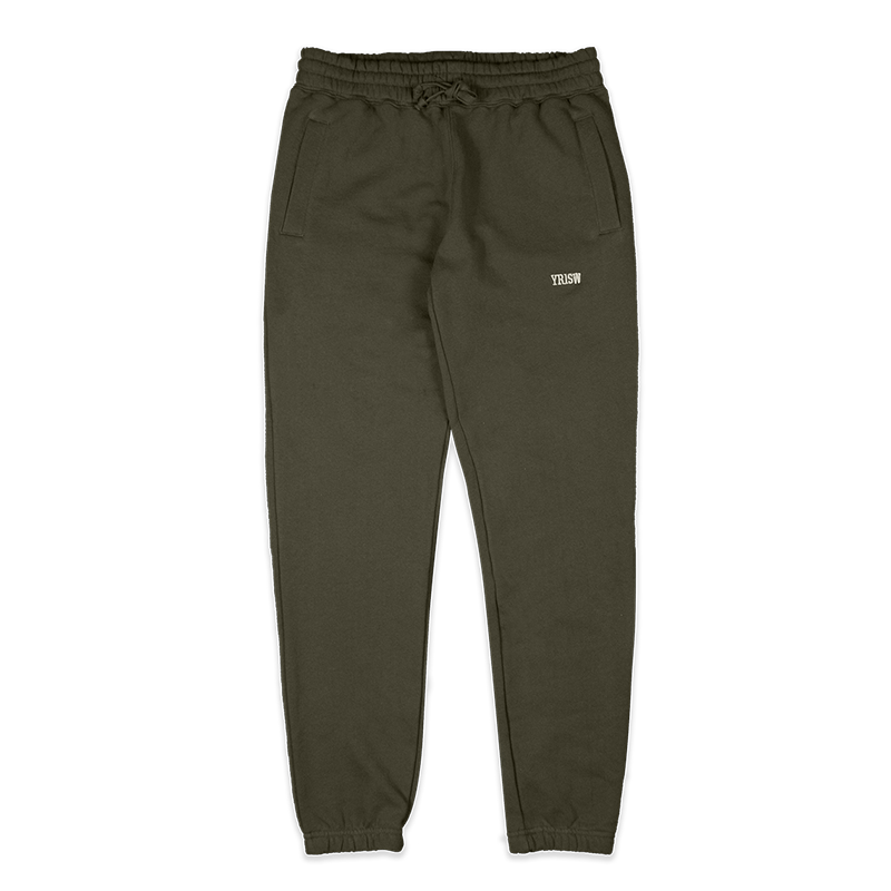 Heather Gray Joggers, 350 GSM Organic Cotton